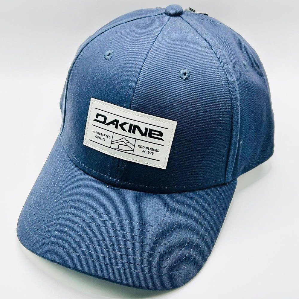 Dakine Go To Patch Mountains Hat Cap Adjustable Snapback Blue Outdoors Casual
